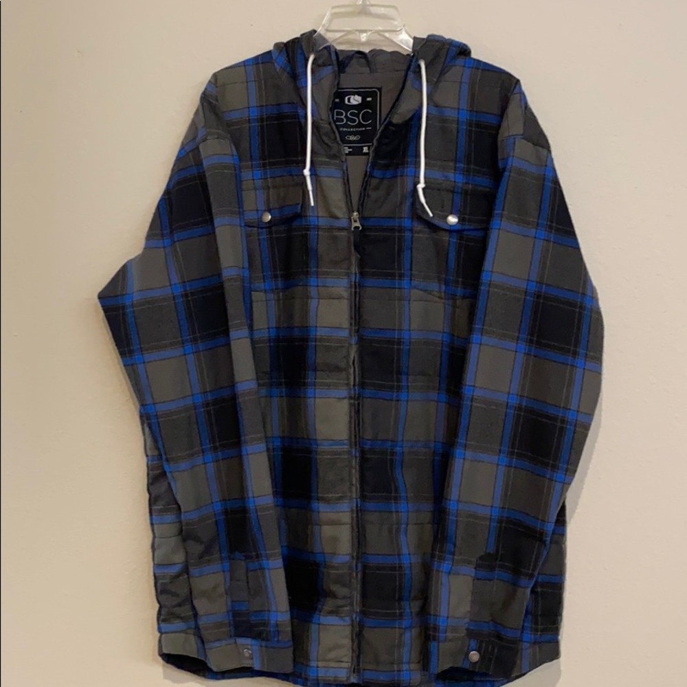 Bonfire BSC collection insulated flannel shirt